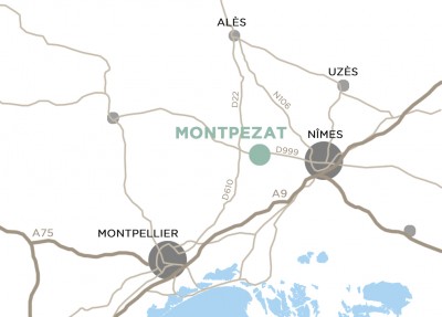 Map Montpezat