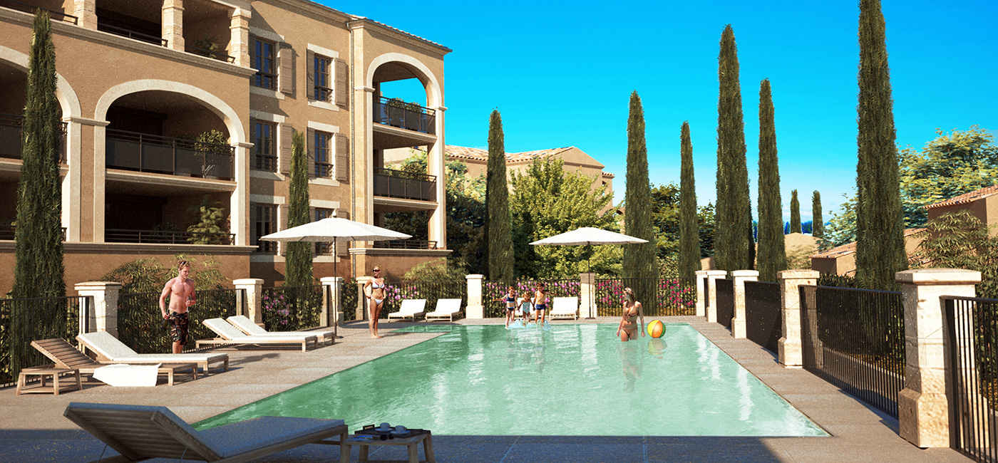 Les Terrasses du Paradis achat appartement uzès gard 30 OPUS