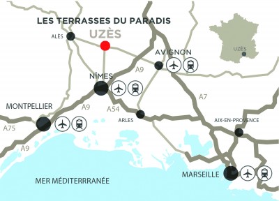 Carte - Terrasses du paradis